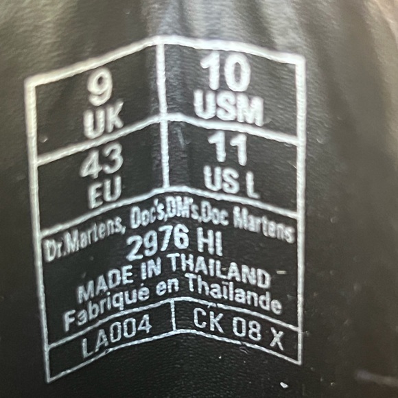 Dr Marten’s Chelsea black boots-size Men 10 / Women 11 - NWOT - Picture 7 of 7